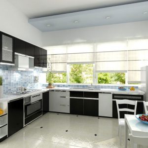 Thi công trang trí nội thất tủ bếp nhà Anh Đạt