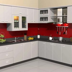 Tủ bếp nhựa Acrylic - TBN01