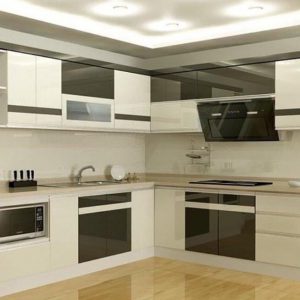 Tủ bếp nhựa Acrylic - TBN04